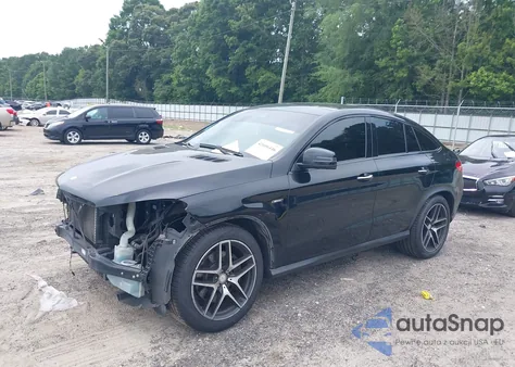 2016 Mercedes-Benz Gle 450 Amg Coupe 4Matic из США, поврежденный, VIN 4JGED6EB7GA047064